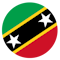 Drapeau de St Kitts and Nevis ()