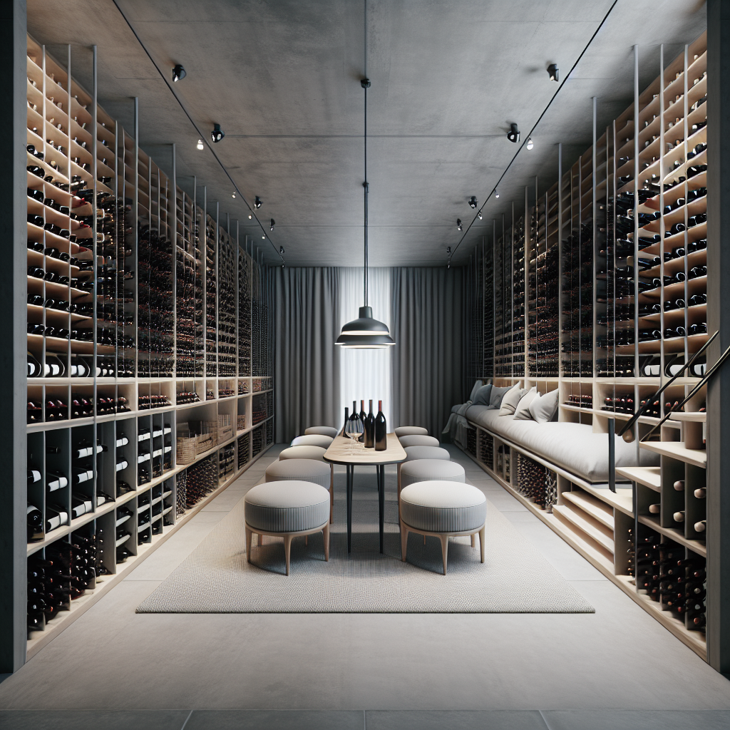 The Best Ideas for a Minimalist Wine Cellar - Image