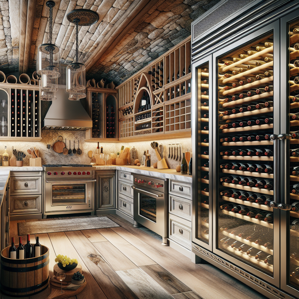 How to Integrate a Wine Cellar into a Kitchen - Image